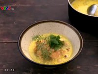 Ẩm thực cuối tuần: Cách làm món súp cá hồi thơm ngon