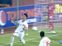 VIDEO: Tiến Dũng đánh đầu tung lưới U21 Thái Lan