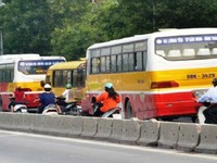 Hà Nội tăng cường xử lý xe bus nhái