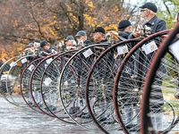 Cuộc đua xe đạp bánh to ở Praha