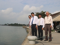 Quảng Nam: Gắn biển kè bảo vệ khu đô thị cổ Hội An