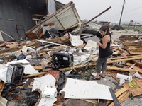 Mỹ: Siêu bão Harvey nhấn chìm thành phố Houston, ít nhất 5 người chết