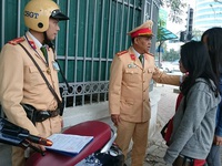 Cảnh sát 141 Hà Nội được trang bị camera siêu nhỏ có thể ghi hình hồng ngoại