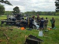 Mỹ: Trực thăng quân sự rơi xuống sân golf, 1 người thiệt mạng