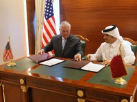 Mỹ và Qatar ký thỏa thuận về chống khủng bố