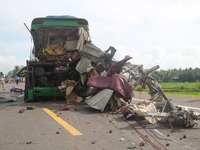 Bình Định khởi tố vụ tai nạn giao thông khiến 5 người chết