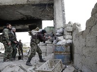 Quân đội Syria đẩy mạnh tấn công IS ở Đông Aleppo