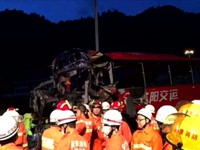 Tai nạn thảm khốc tại Trung Quốc, gần 50 người thương vong