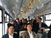 Sở GTVT Hà Nội: Xe bus nhanh BRT thường xuyên có lượng hành khách cao