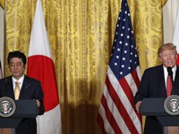 Thủ tướng Nhật Bản hội đàm với Tổng thống Mỹ: Cam kết củng cố quan hệ đồng minh