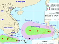 Ảnh hưởng áp thấp nhiệt đới, lũ trên các sông từ Quảng Nam đến Khánh Hòa tiếp tục lên