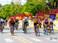 Giải xe đạp quốc tế VTV Cúp Tôn Hoa Sen 2017: Đỗ Tuấn Anh giành chiến thắng chặng 6