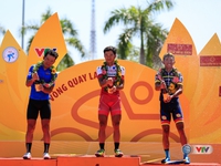 Giải xe đạp quốc tế VTV Cúp Tôn Hoa Sen 2017: Lê Nguyệt Minh giành chiến thắng chặng 8
