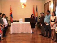Đại sứ quán Việt Nam tại Mông Cổ ủng hộ đồng bào vùng lũ