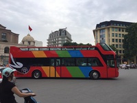 Thí điểm xe bus 2 tầng chở khách du lịch tại 7 tỉnh thành