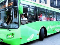 Xe bus nhiều toa sắp đi vào hoạt động tại Philippines