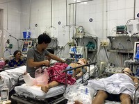 BV Việt Đức quá tải bệnh nhân tai nạn giao thông dịp nghỉ lễ
