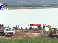 Cần xem xét việc khai thác cát trong lòng hồ tại Cam Lâm, Khánh Hòa