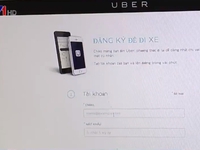 Hiệp hội Taxi Hà Nội kiến nghị dán tem lên xe Uber, Grab