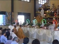 Chùa Bàng Long tại Lào tổ chức đại lễ cầu quốc thái dân an