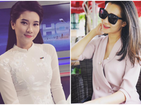 BTV Khánh Trang ghi điểm với gu thời trang thanh lịch, nữ tính