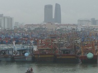 Ngư dân Đà Nẵng không chủ quan trước áp thấp nhiệt đới