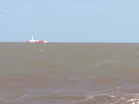 Vụ tàu than bị lật tại đảo Ngư: 6 thuyền viên được cứu sống