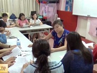 Đào tạo kỹ năng sân khấu cho cô dâu Việt tại Đài Loan (Trung Quốc)