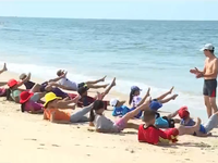 Thừa Thiên - Huế: Đẩy mạnh chương trình dạy bơi cho trẻ