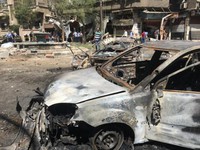 Đánh bom xe ở Syria, 8 người thiệt mạng