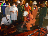 Cấp cứu khẩn cấp thuyền viên bị tai nạn lao động tại Cù Lao Chàm, Hội An