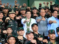 Quân đội tham gia cuộc chiến chống ma túy tại Philippines