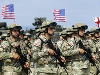 Hàng nghìn quân Mỹ và đồng minh tập trận quy mô lớn ở Gruzia
