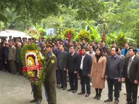 Lễ cầu siêu các anh hùng liệt sỹ hy sinh tại Hang Tám Cô