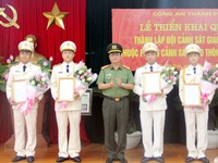 Hà Nội thành lập Đội Cảnh sát giao thông Đường sắt