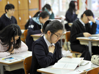Học sinh Hàn Quốc thiếu ngủ trầm trọng