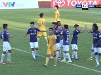 VIDEO Vòng 17 V.League: Sông Lam Nghệ An 1 - 2 CLB Hà Nội