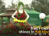 Rực rỡ lễ hội hoa quốc tế ở Iraq