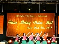 Cộng đồng người Việt tại TP Thale, Đức đón chào xuân mới