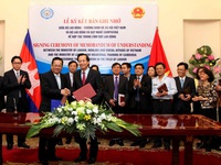 Việt Nam - Campuchia tăng cường hợp tác về lao động việc làm