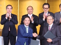 DN Việt Nam - Nhật Bản ký  các văn bản hợp tác trị giá 22 tỷ USD