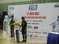 VUG - Giải thể thao sinh viên Việt Nam chính thức khởi động mùa giải 2017
