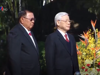 Tổng Bí thư, Chủ tịch nước Lào thăm hữu nghị chính thức Việt Nam