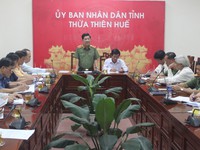Kiểm tra công tác an toàn giao thông tỉnh Thừa Thiên-Huế