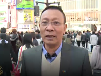 Nhà báo Lại Văn Sâm 'lạc bước' ở giao lộ nổi tiếng Nhật Bản