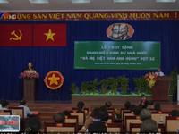 Tổ chức lễ truy tặng danh hiệu Bà mẹ Việt Nam anh hùng