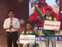 Thành phố Hồ Chí Minh vinh danh tài năng thể thao năm 2016