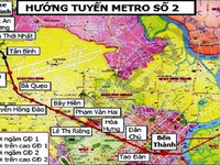 TP.HCM xin tăng 800 triệu USD làm tuyến metro số 2