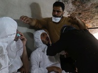 HĐBA LHQ họp khẩn về vụ tấn công nghi bằng vũ khí hóa học tại Syria