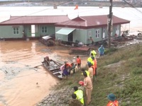 Ban chỉ đạo TƯ về phòng chống thiên tai kiểm tra tình hình mưa lũ tại Hòa Bình